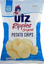 Utz Ripples Original Potato Chips Family Size Bags - $29.69+