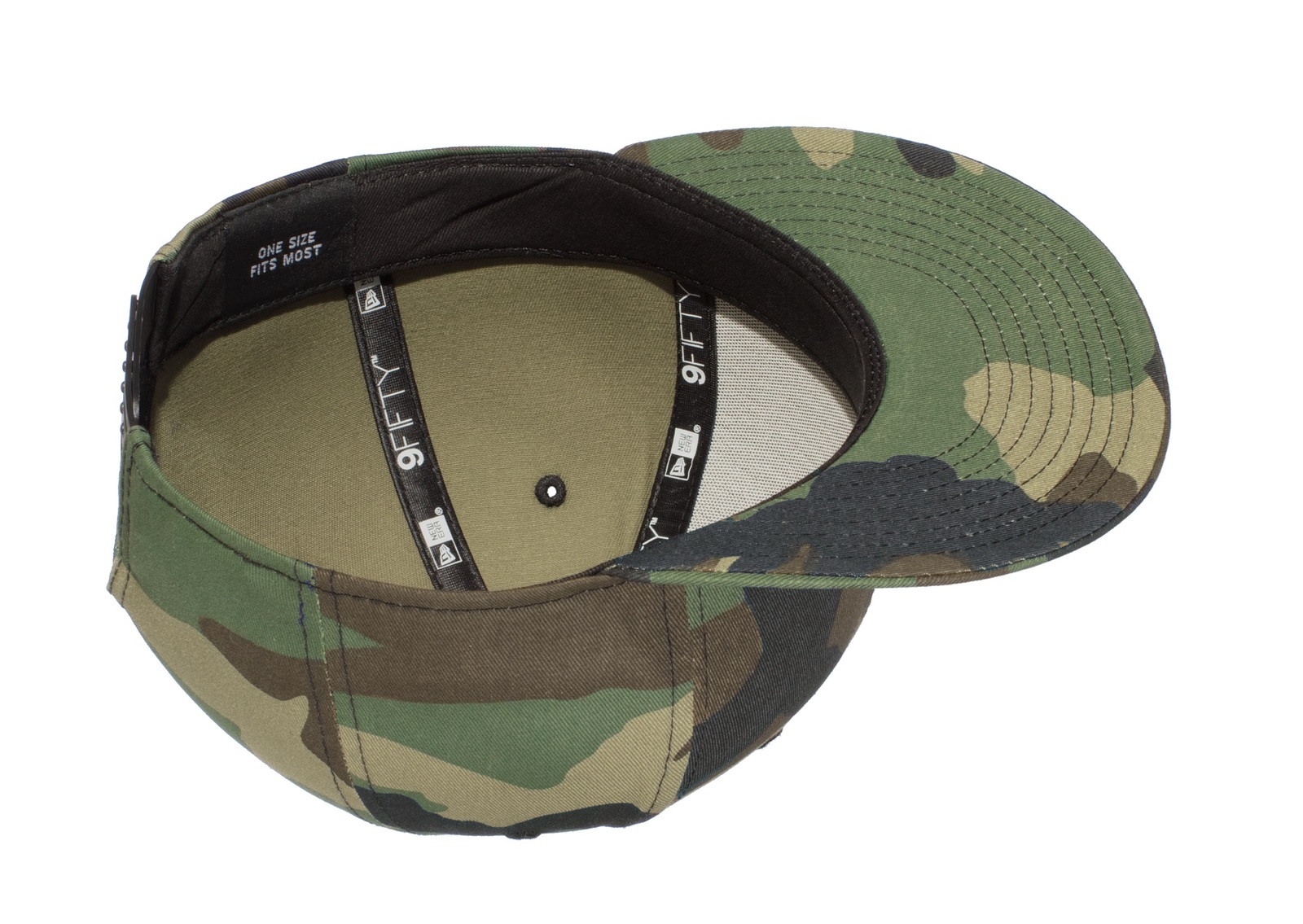 New Era 9Fifty Flat Brim Snapback Hat Cap Blank Camo 950 new - Hats