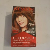 Revlon ColorSilk Hair Color 43 Medium Golden Brown Hair Color - $3.30
