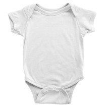 Tulo &amp; Garn Baby Bodysuit Screen Printed Soft 100% Cotton Snapsuit - $6.99
