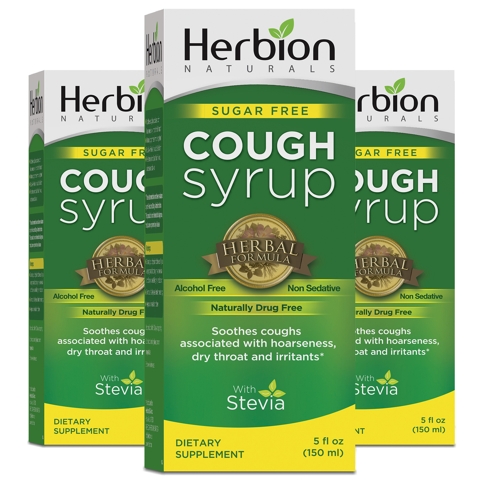 Herbion Naturals Cough Syrup Sugar-Free 5 fl oz