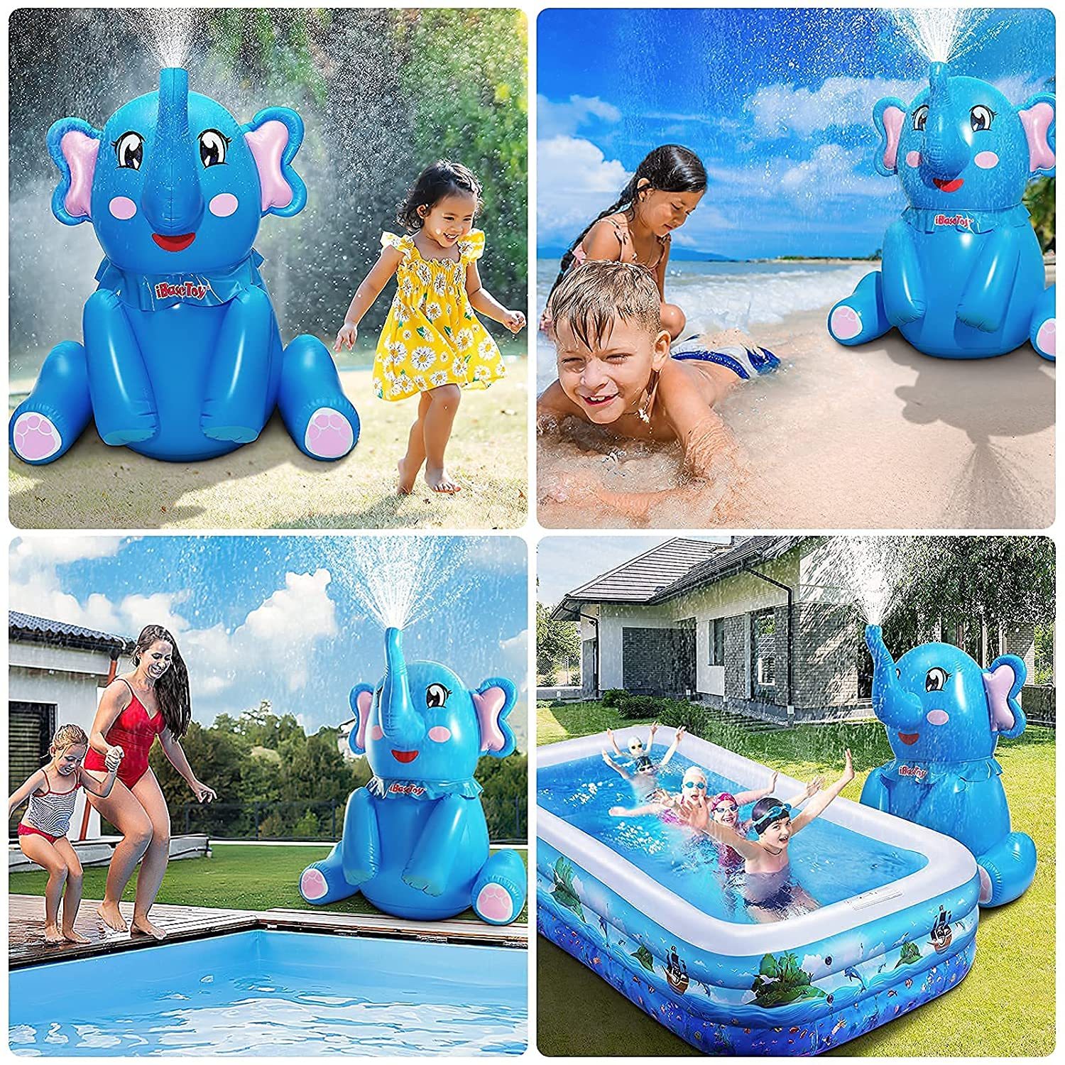 Inflatable Elephant Sprinkler For Kids - 5 and similar items