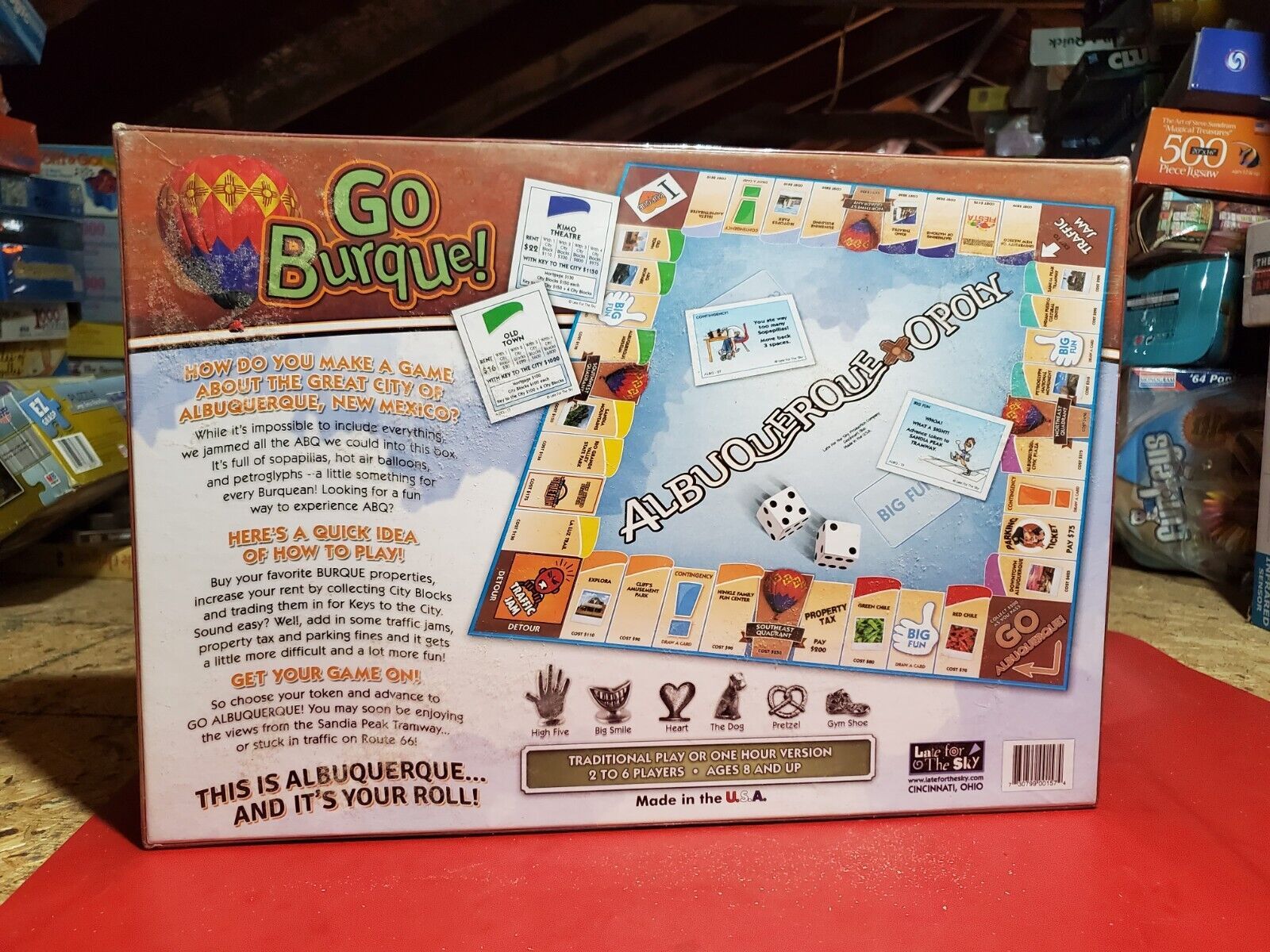 ALBUQUERQUE-OPOLY Board Game Abq Late For and 50 similar items