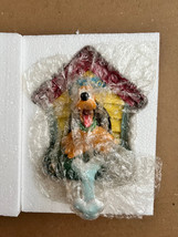 Disney Parks Pluto in Doghouse Dog Leash Hook Holder Hanger NEW RETIRED image 3