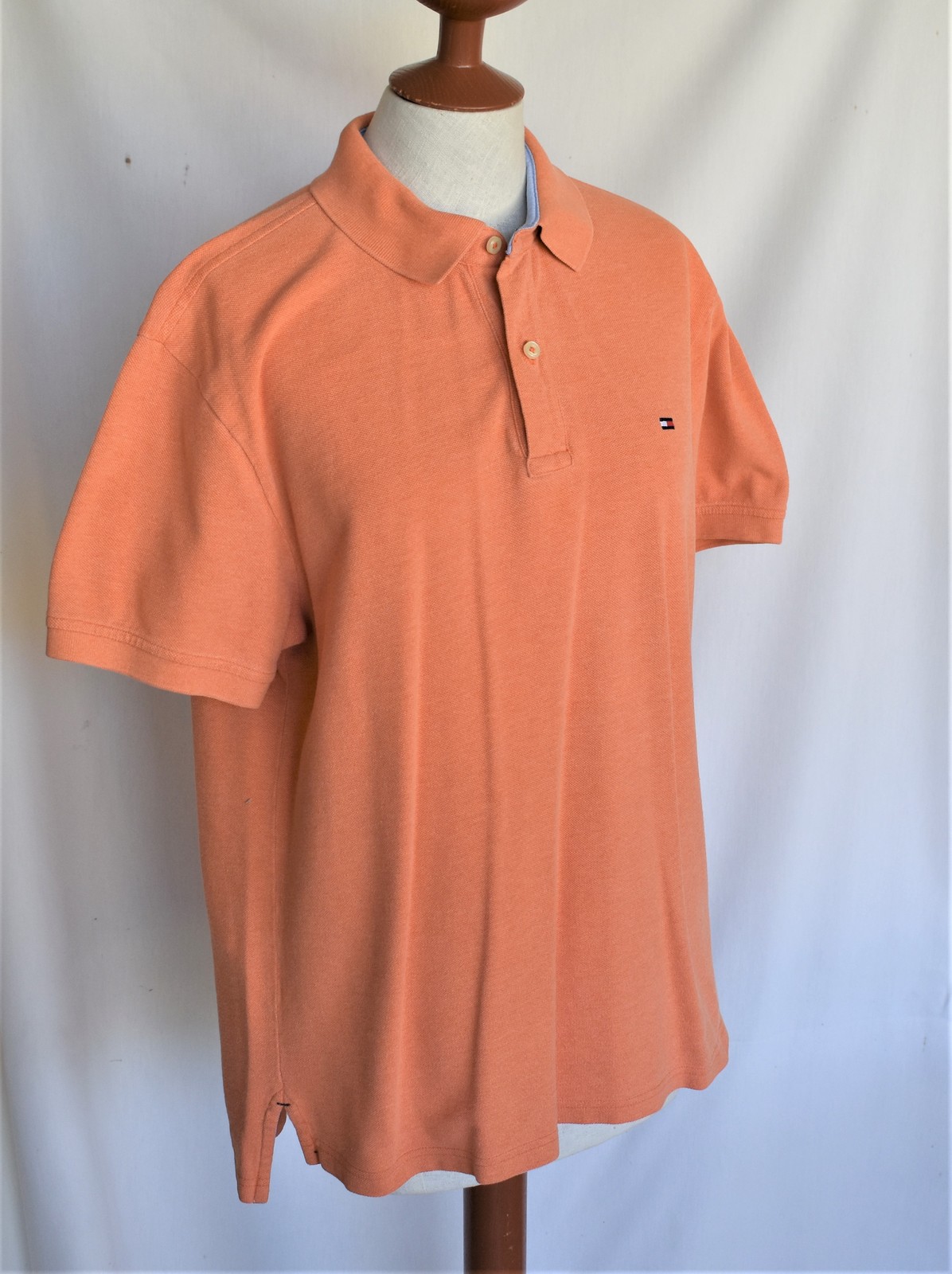 Tommy Hilfiger Golf Shirt Faded Orange M and similar items
