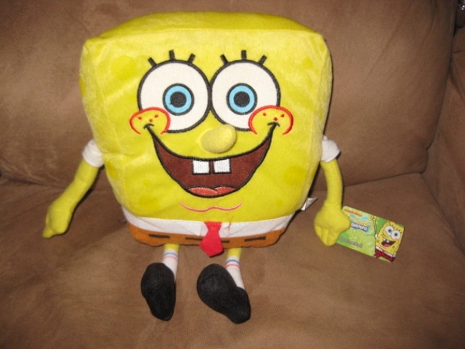 stuffed spongebob