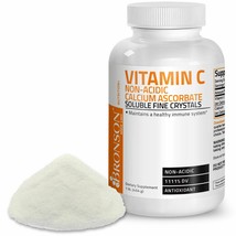 Bronson Vitamin C Non-Acidic Calcium Ascorbate Soluble Fine - $29.25