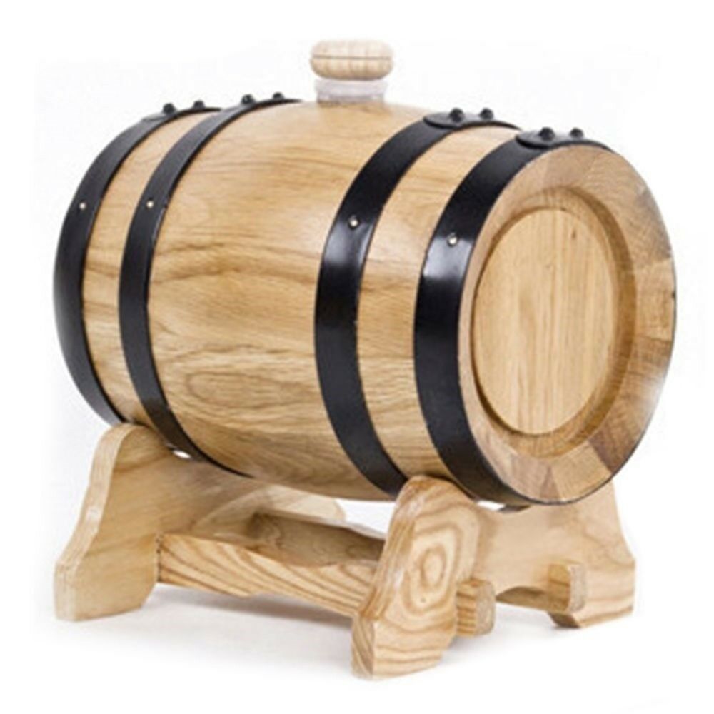 Oak Wine Barrel Keg Home Wine Making Device 3L Food & Beverages