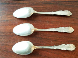 Vintage Antique W.R. Silverplate Set of Three (3) Spoons - $11.83