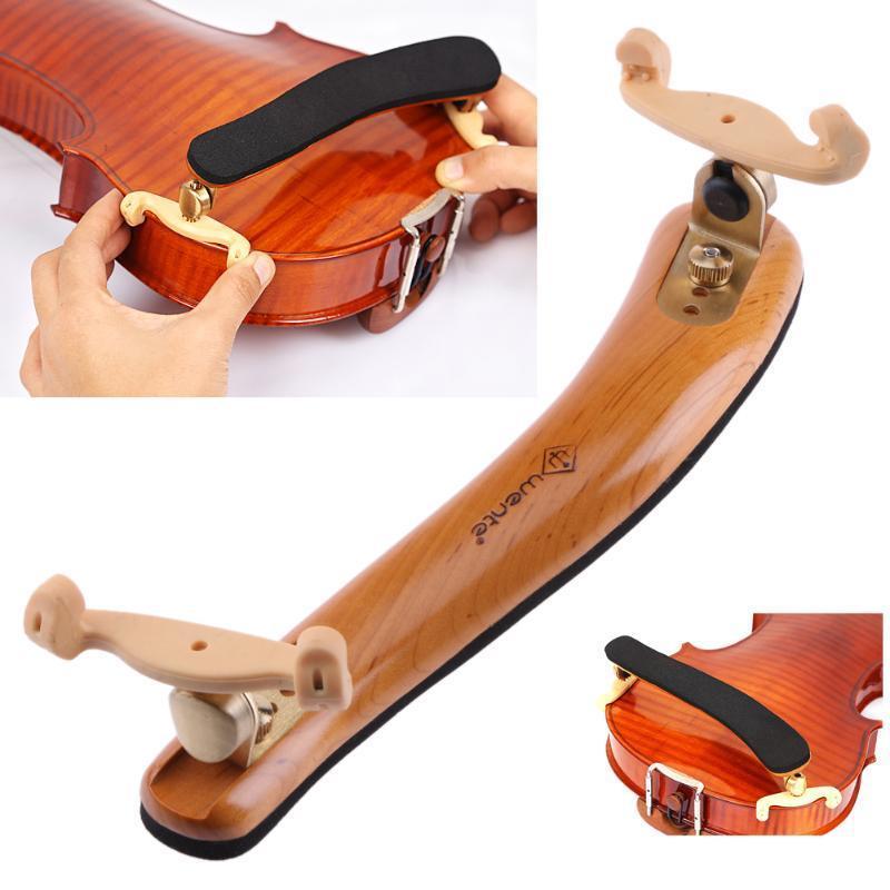 Solid Wood Adjustable Universal Type Violin Shoulder Rest Pad Support