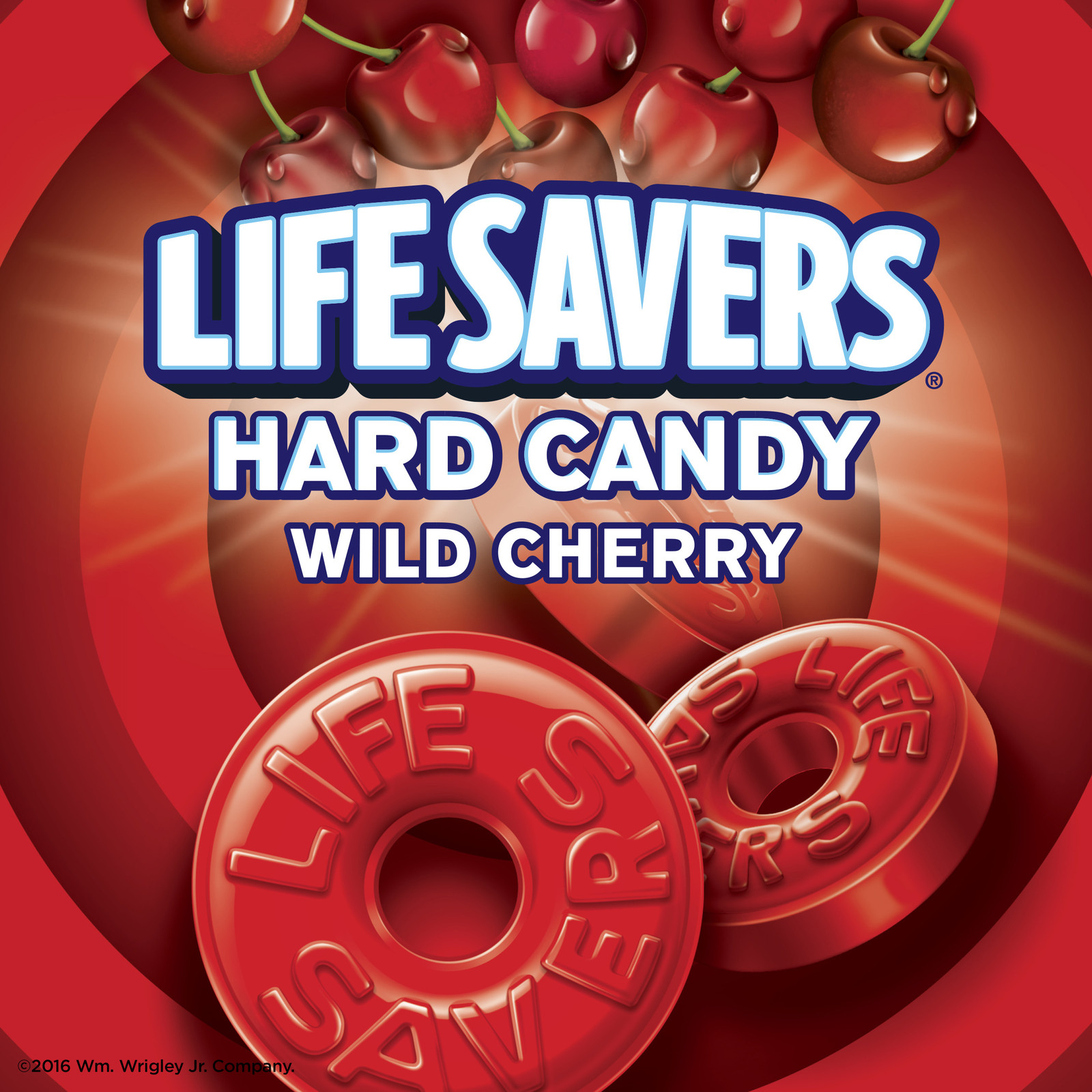 Lifesaver - Wild Cherry 6 LBs - Individually Wrapped Hard Candy