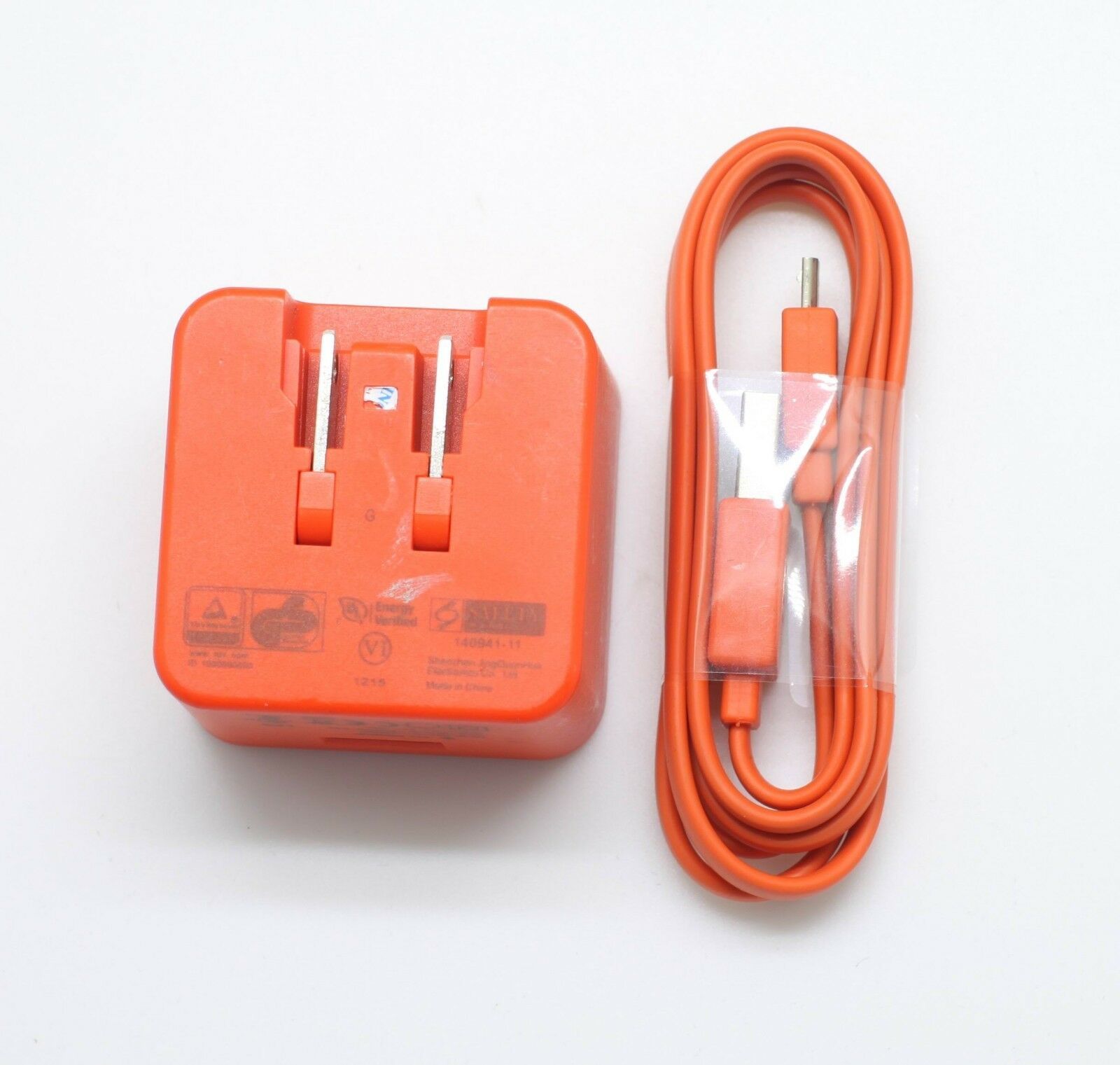 Orange 5V 2.3A Home Charger Power AC Adapter For JBL Charge 2 / Flip 2 Speaker