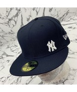Men&#39;s New Era Cap Navy | White Flawless 59FIFTY NY Yankees - $59.00
