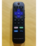 NEW Geniune Hisense Remote Control, model: HU-RCRUS-20G, Netflix,Hulu,Vu... - $24.99