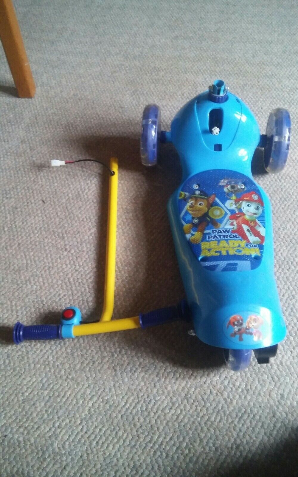 Paw Patrol Kids 3-Wheel Electric Scooter Blue (Age 2-5yrs) - $59.99