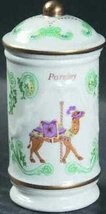Lenox Porcelain Carousel Spice Jar - Parsley - $23.99
