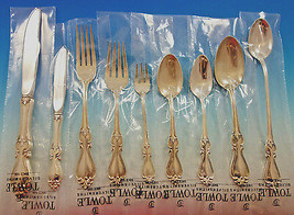Queen Elizabeth I by Towle Sterling Silver Flatware Set 8 Service 78 pcs New - $8,415.00