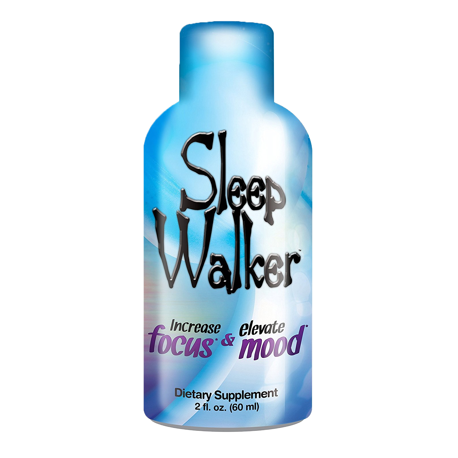 Sleep Walker Shot Focus & Mood Optimizer 4 Bottles 2 oz Shots