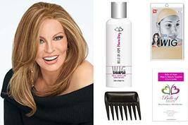 Nice Move Lf 5 Pc Bundle: Nice Move Lf Wig By Raquel Welch, 4oz Luxury Shampoo, - $364.07