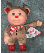 Cabbage Patch Kids Cuties HOLIDAY HELPERS 10&quot; Doll TINK REINDEER Christm... - $32.99