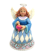 Jim Shore 3.25&quot; Angel with Christmas Ornament Figurine - $14.84