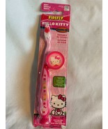 Firefly Toothbrush With Cap &amp; Suction Cup Bottom Hello Kitty Travel Set ... - $6.92