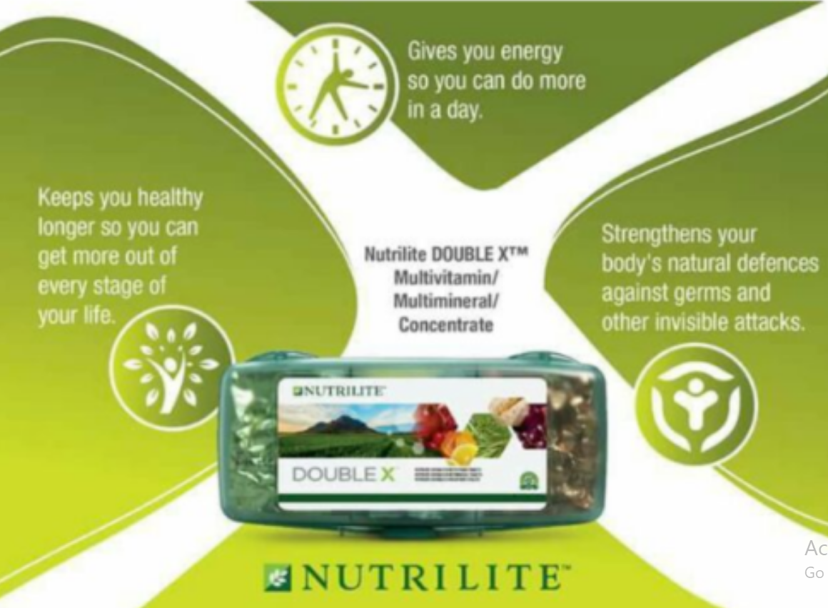 NUTRILITE Double X Vitamin Mineral Phytonutrient Amway 31 Day Refill ...