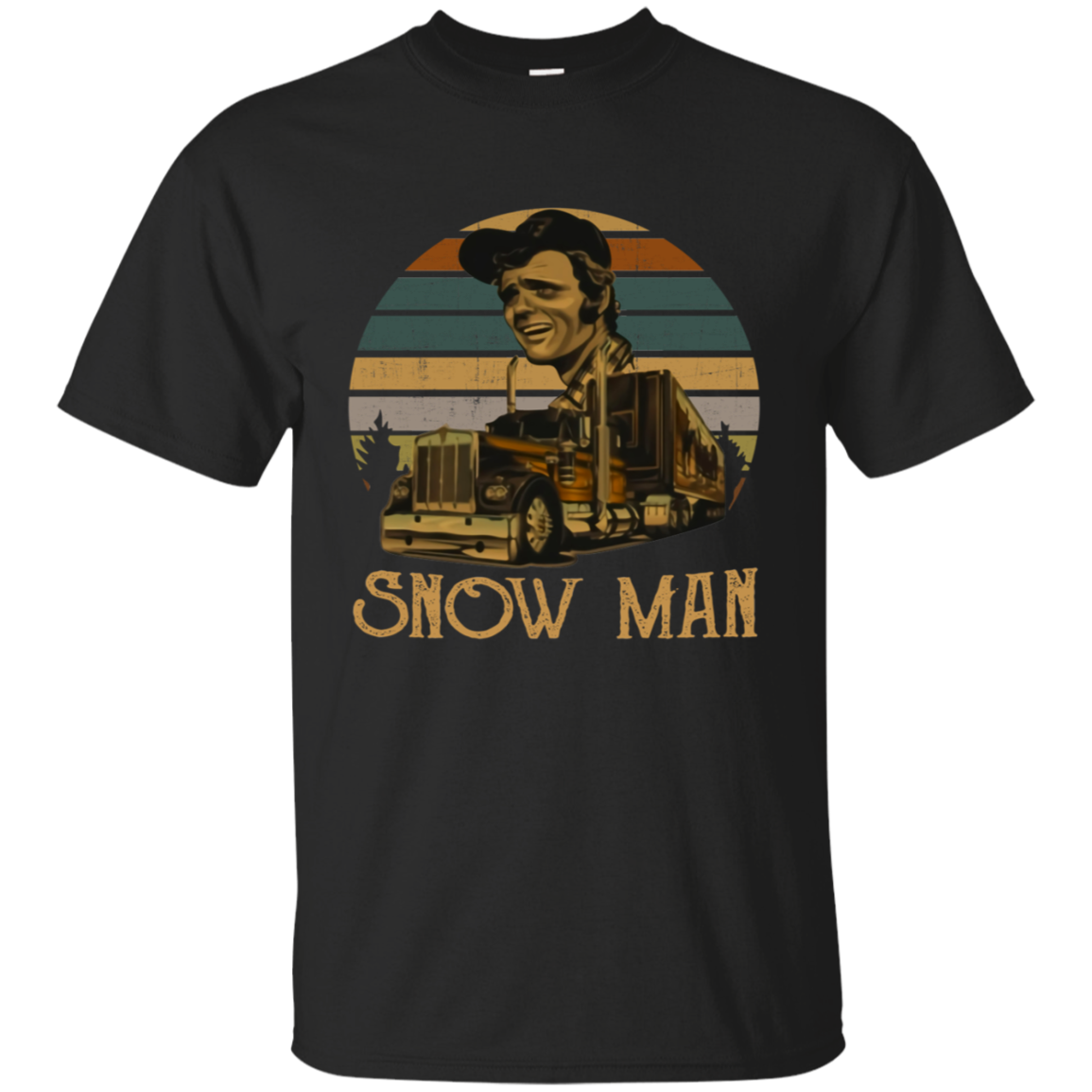 smokey and the bandit snowman shirt