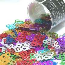 Confetti Word Good Luck MultiColor Mix 14 gems tabletop confetti bag FRE... - $50.99