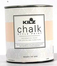 1 Can Kilz 32 Oz Chalk Style Decorative Paint Cameo Coral Ready To Use