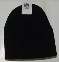 NFL Team Apparel Licensed Baltimore Ravens Black Winter Cap image 2