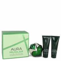 FGX-546014 Mugler Aura Gift Set - 1.7 Oz Eau De Parfum Spray + 1.7 Oz Body Lo... - $72.45