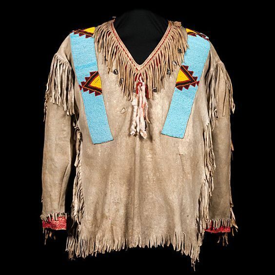 buckskin war shirt