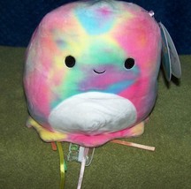 Squishmallows JANET the Tie-Dye JELLYFISH 7&quot;H NWT - $15.88