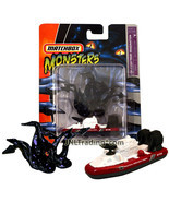 Yr 2006 Matchbox Monsters 1:64 Die Cast Set Giant Squid vs Research Vess... - $26.72