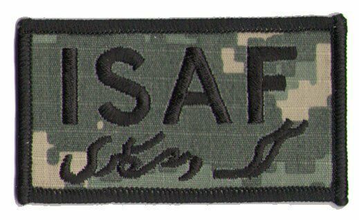 ARMY ACU DIGITAL CAMO ISAF AFGHANISTAN OEF EMBROIDERED MILITARY PATCH ...