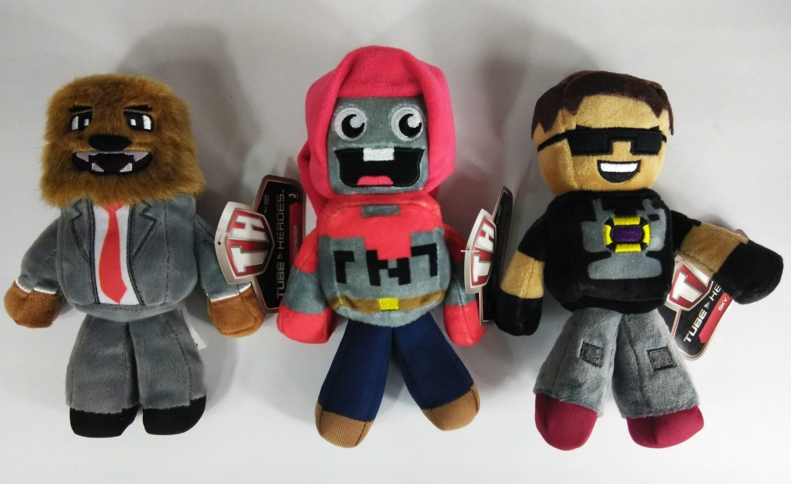 New Lot Of 3 Tube Hero Plush Toys Jerome And 25 Similar Items - can we be friends dan tdm roblox