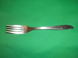 6 7/8" Dinner Fork,Supreme Silver Plate/ Int Silver,1959 Petal Lane Pattern. - $4.99