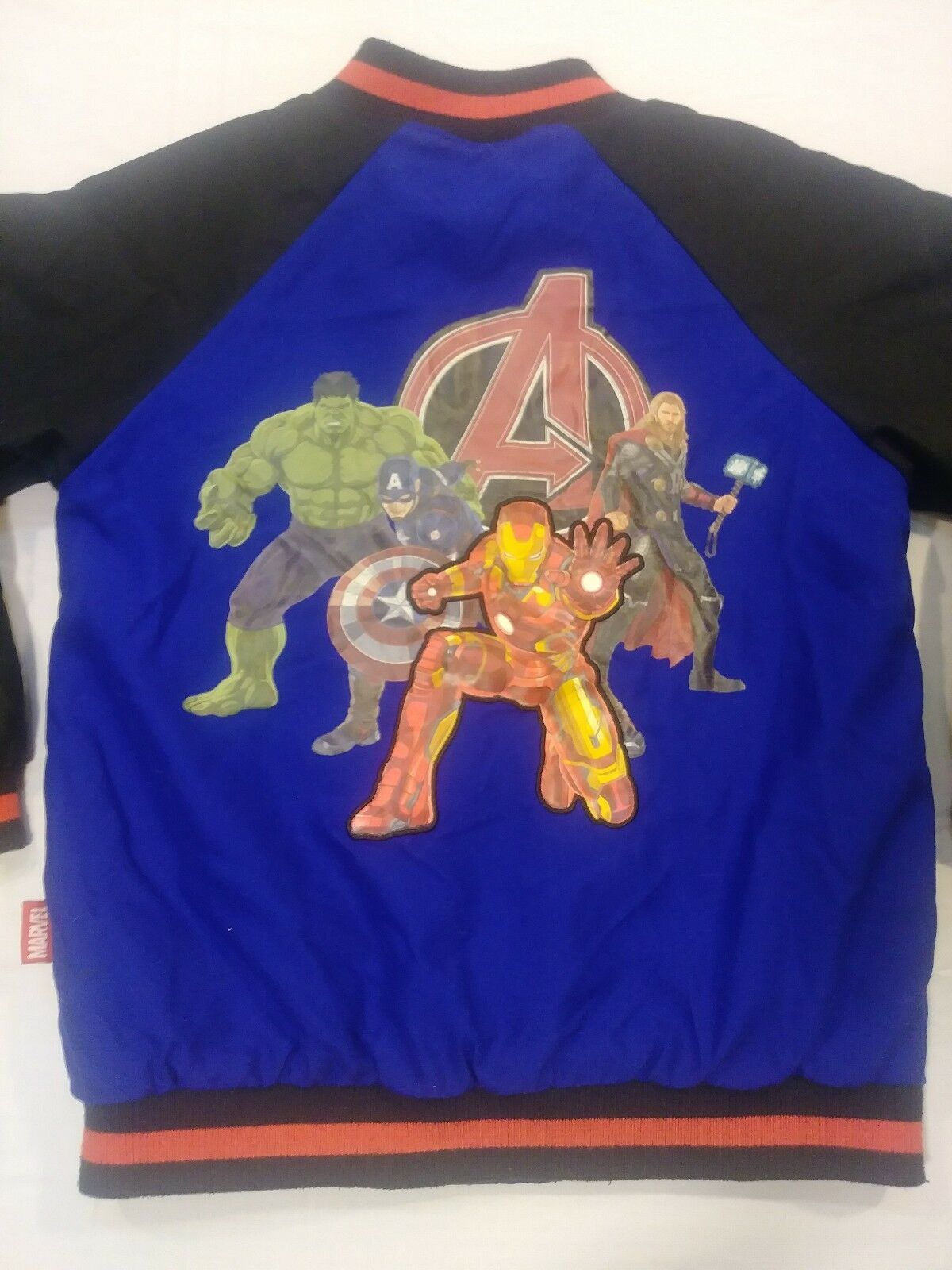 Marvel Hulk /& Captain America Youth Large 14//16 T-Shirt Yellow Spiderman