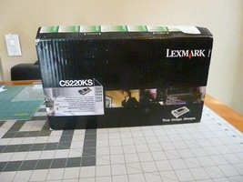 Lexmark BLACK Toner Cartridge C5220KS -OPEN BOX - FACTORY SEALED INNER P... - $24.95