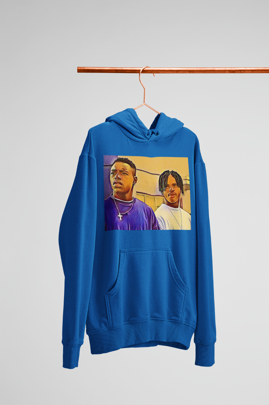 Champion Graphic Hoodie, Menace to Society, Multiple Colors Available