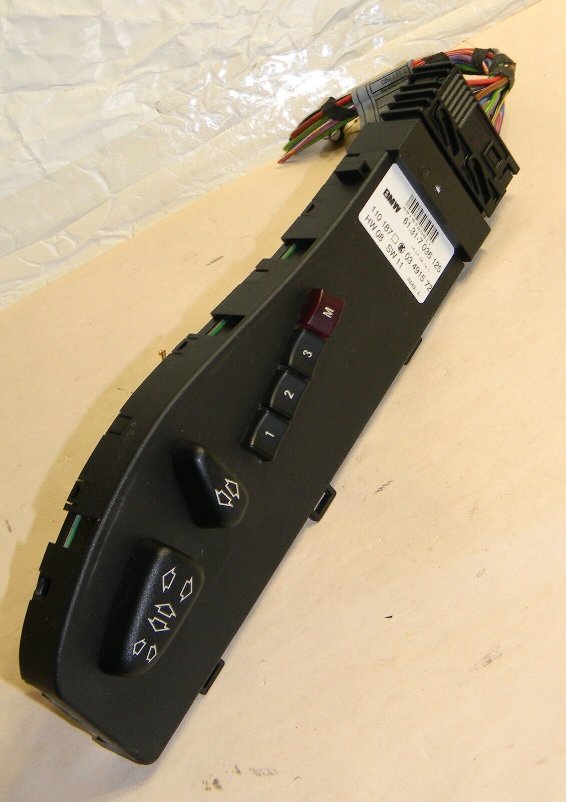 BMW E46 E63 E83 E85 E86 318i 325i 328i 330i M3 M6 X3 Z4 Siège Actuation