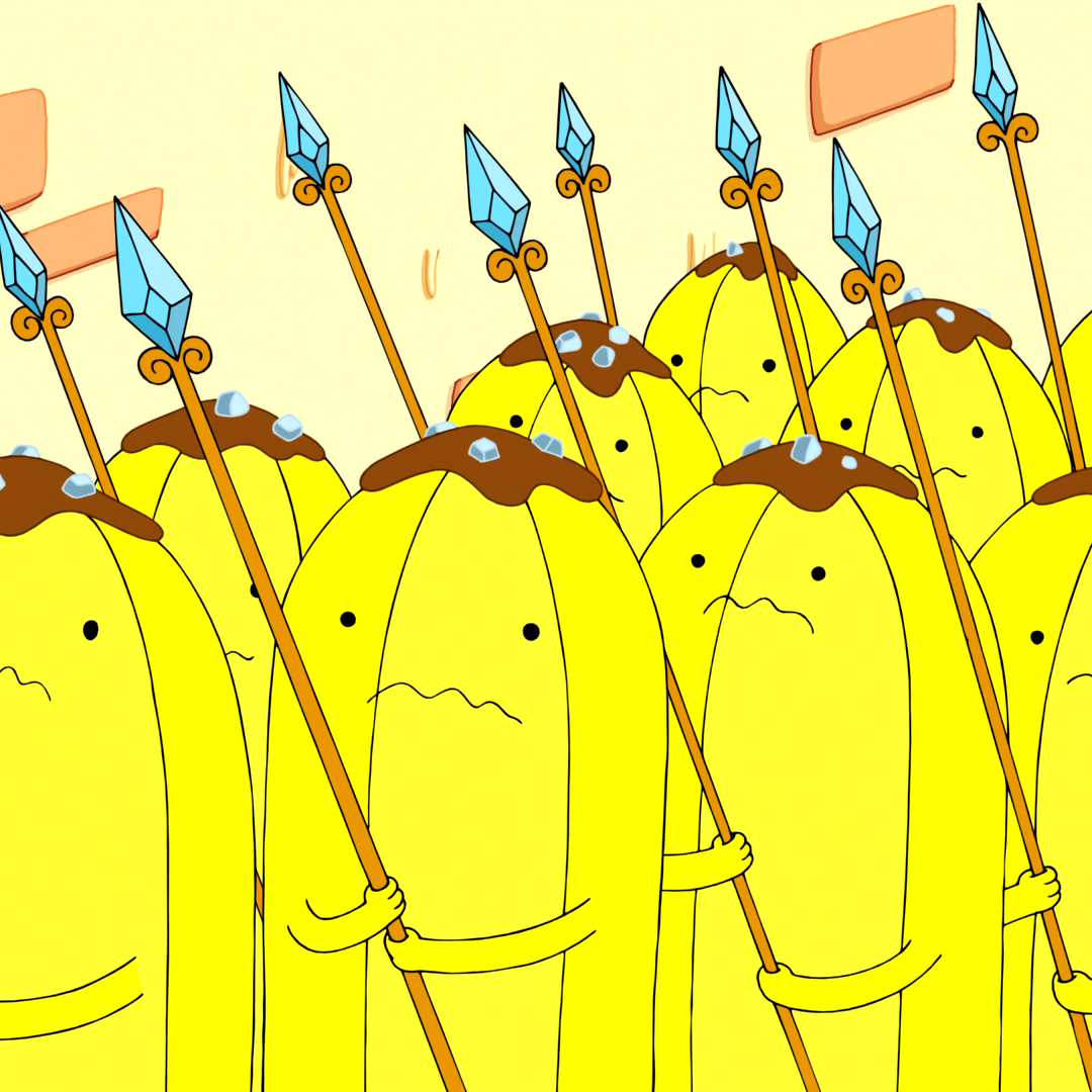 Banana Guard Adventure Time Moc Minifigures Toy Gift For Kids Figures