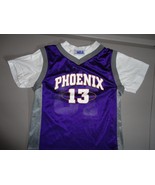 Purple Phoenix Suns  #13 Steve Nash NBA Basketball Jersey Child M (8) VE... - $19.68