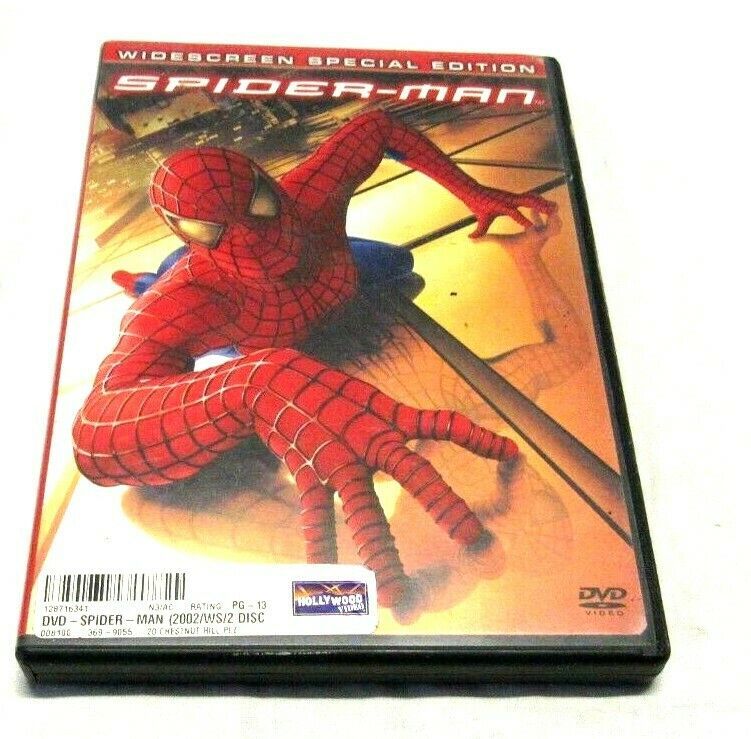 Spider-Man (DVD, 2002, 2-Disc Set, Special Edition Widescreen) - DVD ...