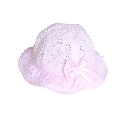 Sun-Proof Graceful Pure Cotton Comfortable Ventilate Bucket Hat/Kid Cap,Pink