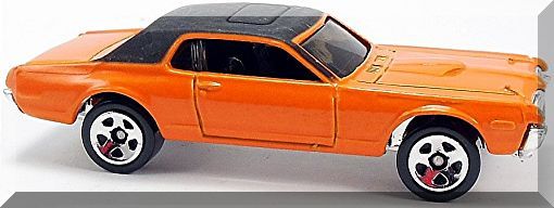 HOT WHEELS 2006 1968 MERCURY COUGAR ORANGE