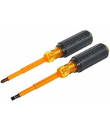 KLEIN TOOLS 33532-INS 2-PIECE INSULATED SCREWDRIVER SET, 1000V - NEW SEA... - $37.45