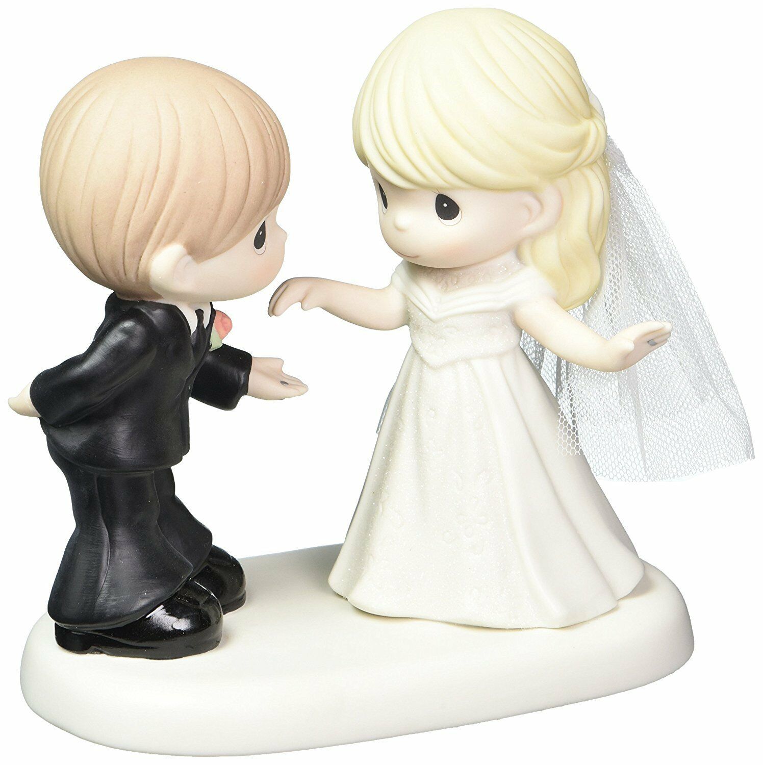 Wedding Couple Precious Moments Figurine Bride Groom May I Have This ...