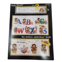 Dale Burdett The Believe Alpha Bear Book 2 Cross Stitch Patterns DB-N010 - $15.45